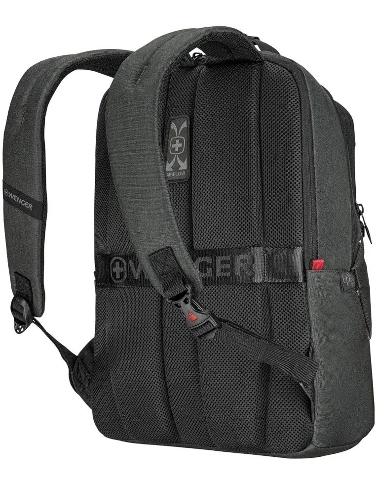 Wenger  MX Eco Professional 16 Inch Laptop Backpack With Tablet Pocket - Charcoal  | Best Price UAE